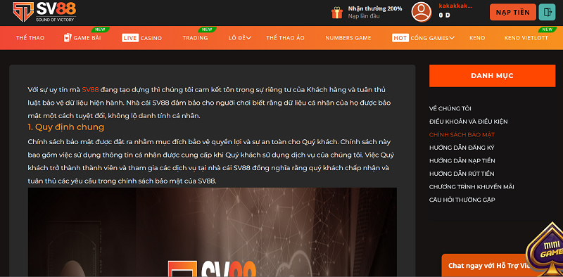 Những vấn đề thường gặp khi tham gia chơi game tại nhà cái Sv88 