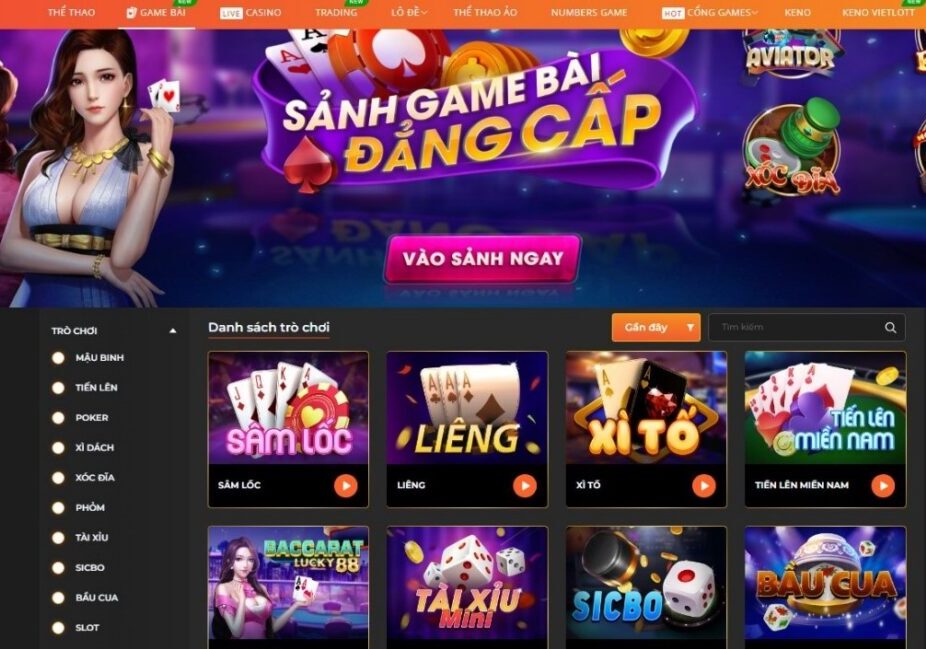 Game bài Tiến lên miền Nam SV88 vip