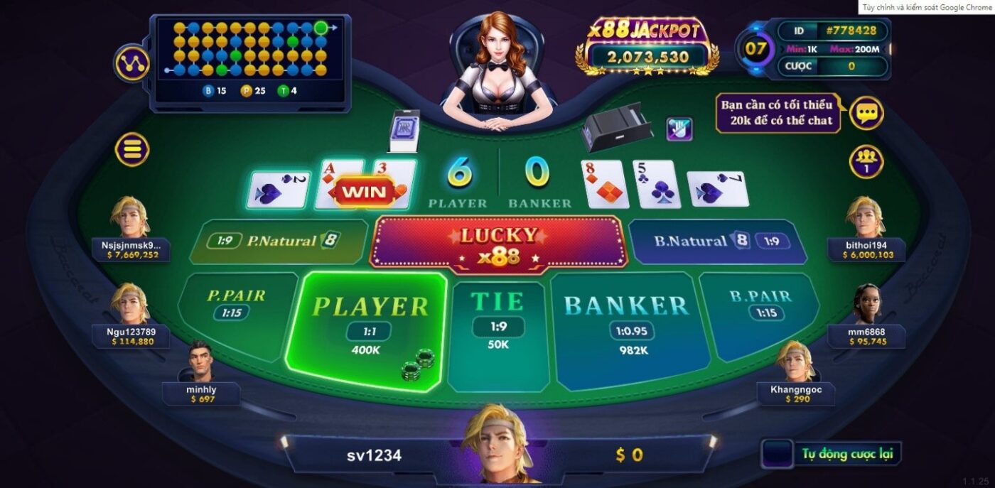 Baccarat SV88
