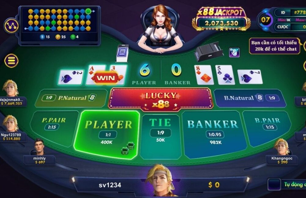 Tại sao nên chơi baccarat tại nhà cái sv88? 
