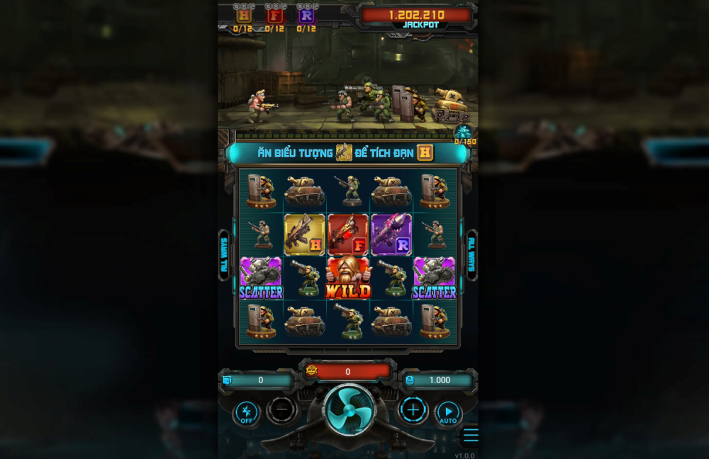 cách chơi game nổ hũ Chiến binh thép SV88 vip
