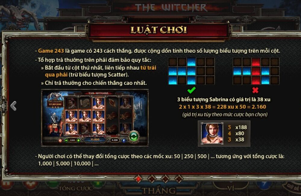 Kinh nghiệm nổ hũ The Witcher thành công