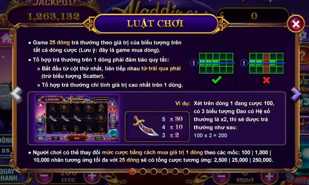 tham gia chơi game nổ hũ Aladdin SV88 club