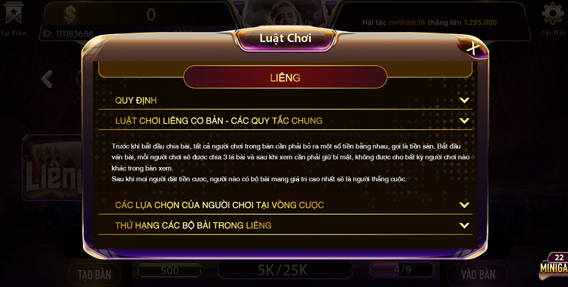 Liêng nhà cái sv88 là trò bài như thế nào ? 