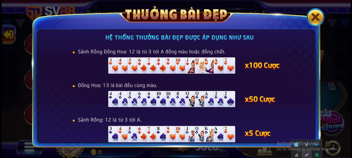 Chiến thuật chơi Tiến lên đếm lá nhà cái Sv88 tất thắng
