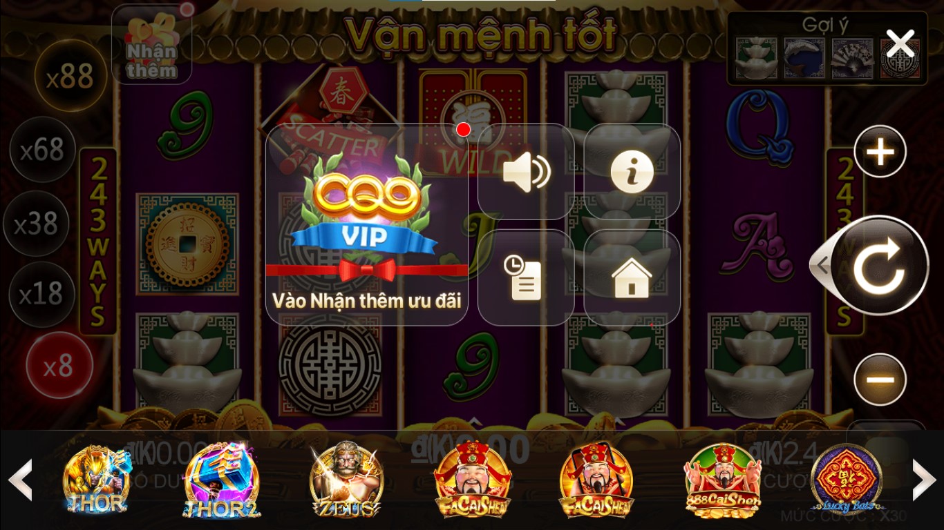  Luật chơi vận mệnh tốt sv88