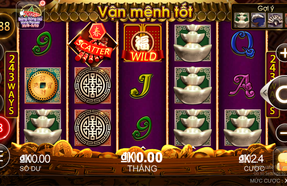 Vận mệnh tốt SV88