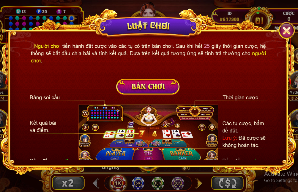 Baccarat Kim Tài SV88