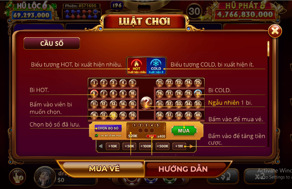 Keno Lộc Phát tại SV88