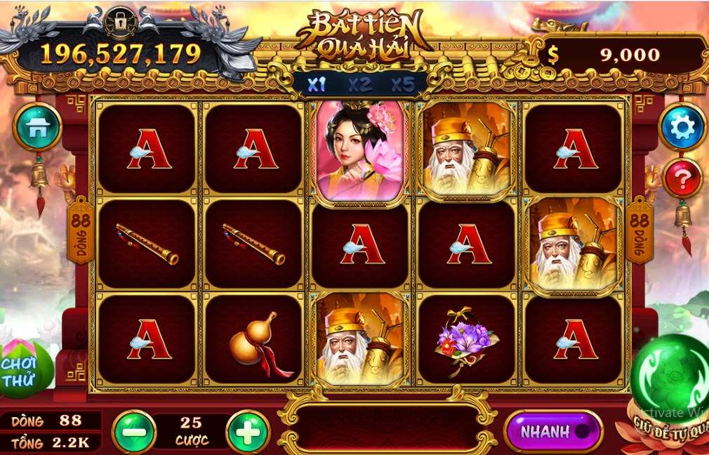 Bát tiên quá hải SV88