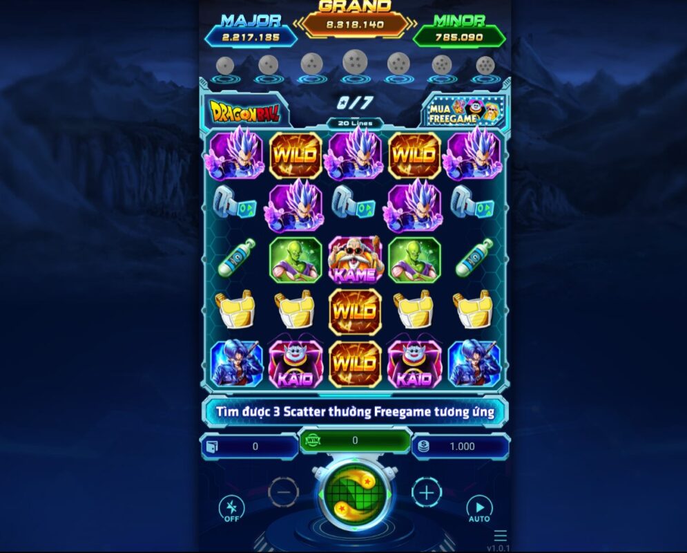 Thuật ngữ trong game slot 7 Viên Ngọc Rồng tại nha cai SV88