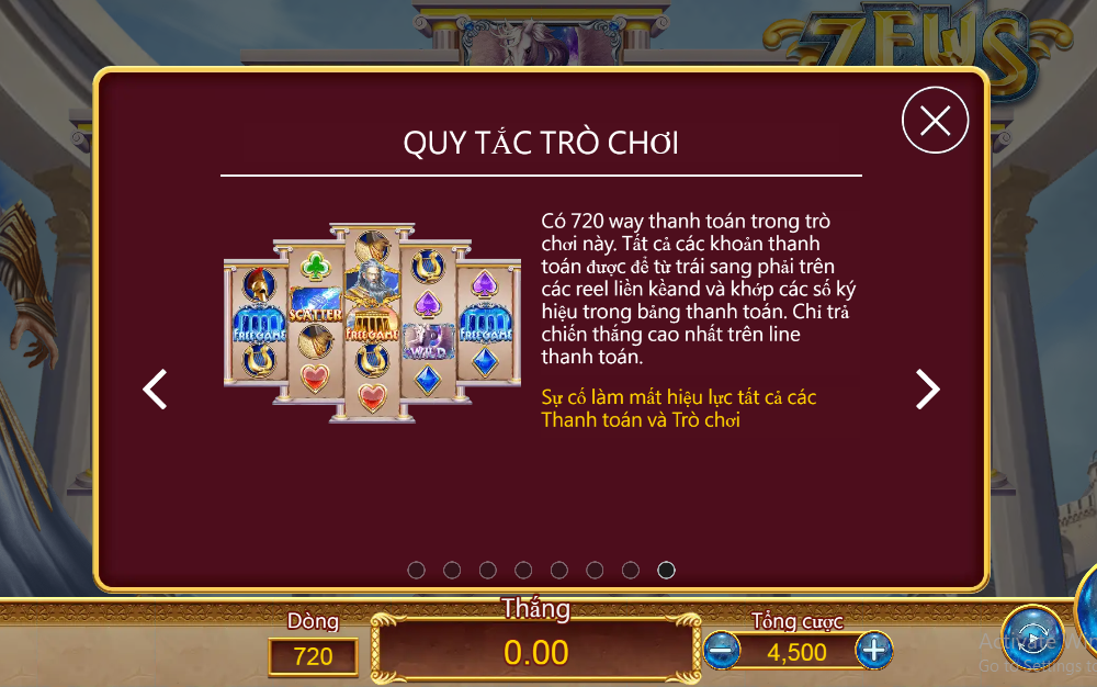Thần Zeus SV88