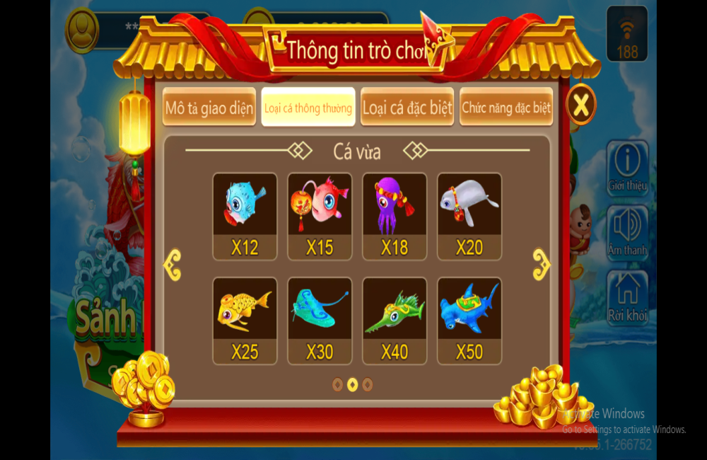 Tam tiên bắn cá SV88