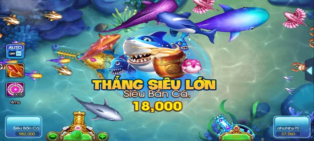 bắn cá đổi thưởng SV88