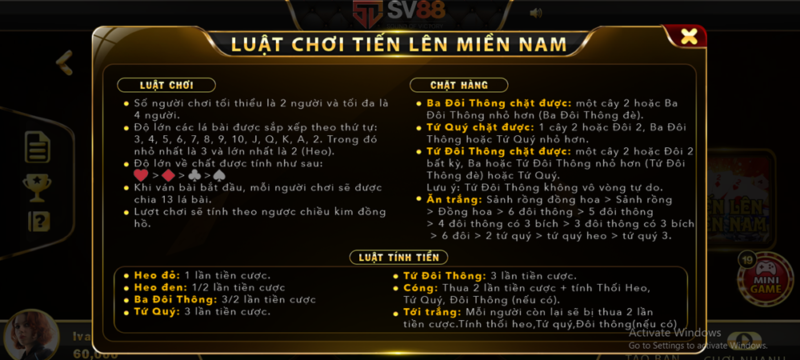 Tiến Lên Miền Nam SV88